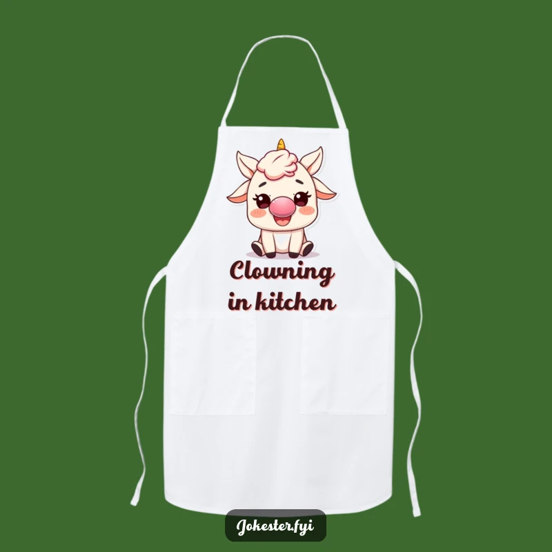 Funny Clown Apron: Hilariously Honk Your Way Through the Kitchen