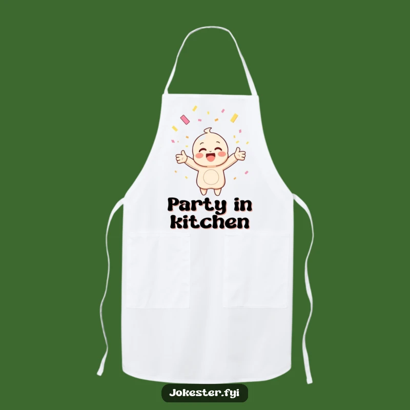 Funny Confetti Catching Apron: Cook and Celebrate in Style, Perfect Gift