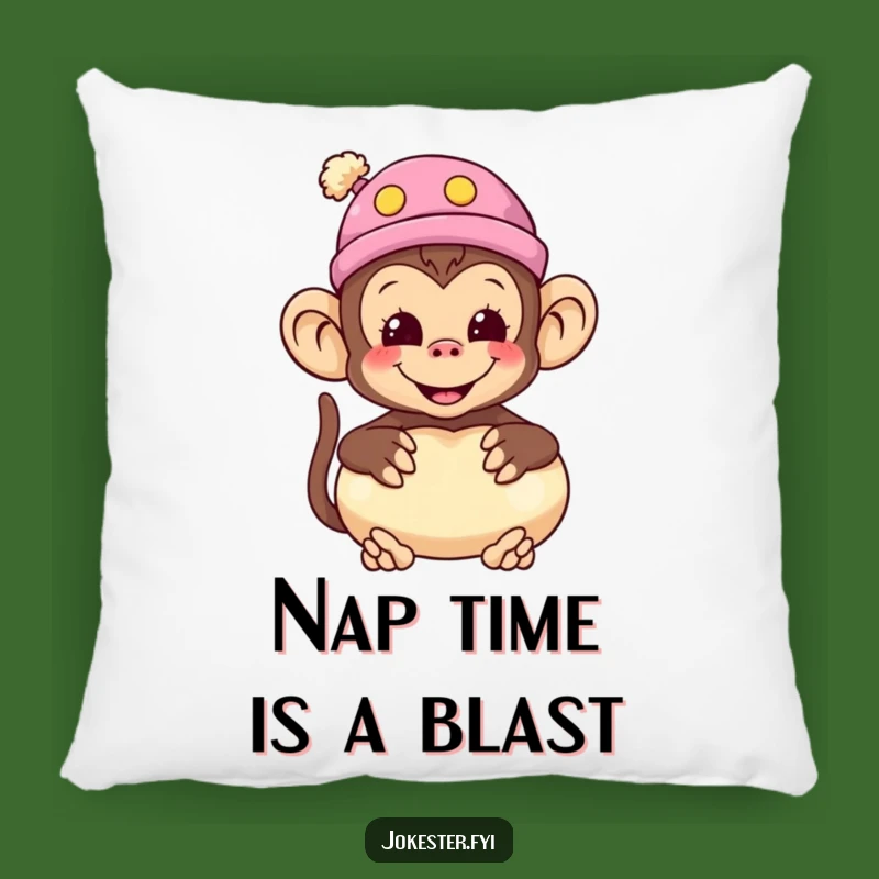 Funny Monkey Whoopee Cushion Pillow: Comfy Cuddles with a Hilarious Kick