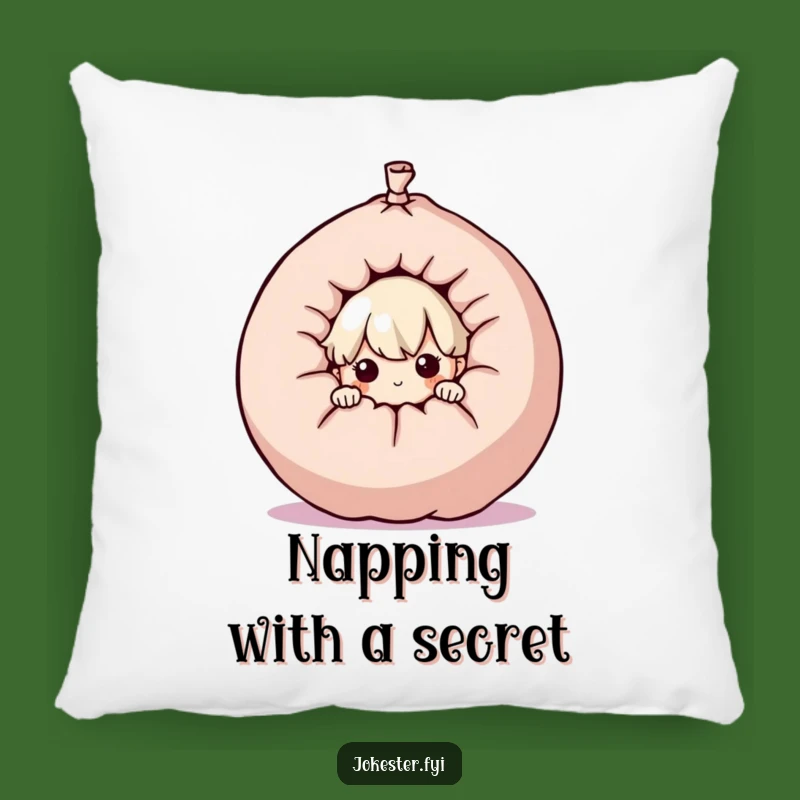 Funny Whoopee Cushion Pillow - Curious Character Comfort Gift