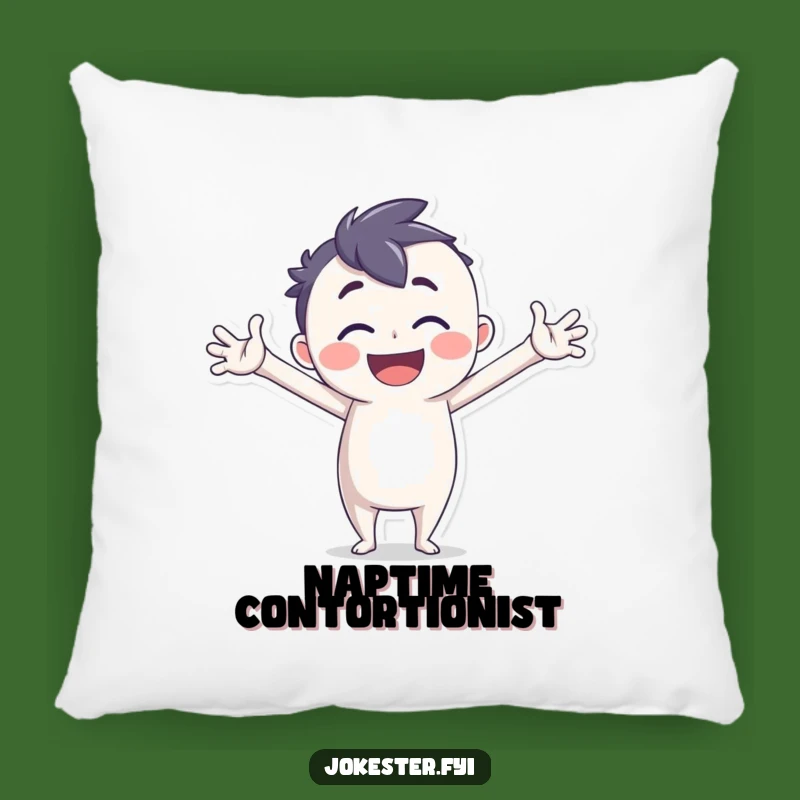 Funny Joyful Dancer Pillow: Cozy Fun for Your Sofa