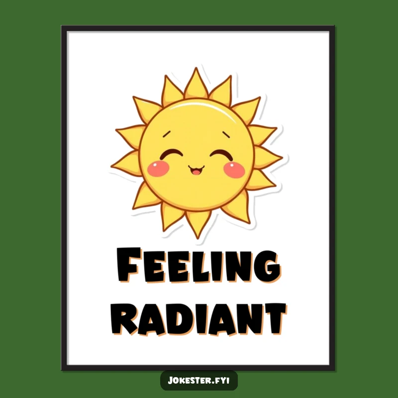 Funny Sun Digital Art: Instant Playful Smiling Character Download