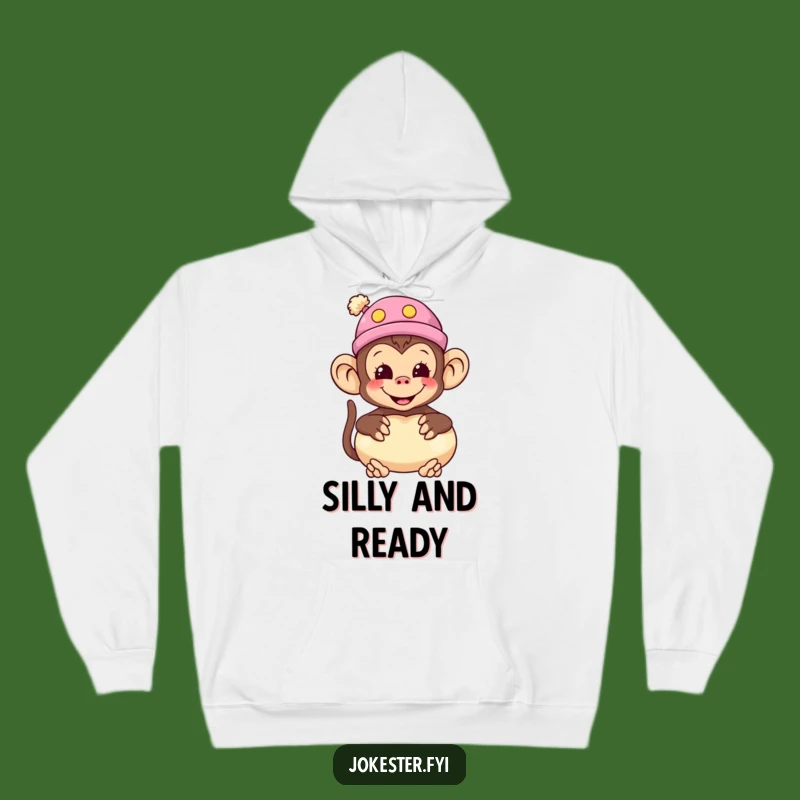 Cozy Funny Monkey Whoopee Cushion Hoodie: Warmth with a Side of Giggles
