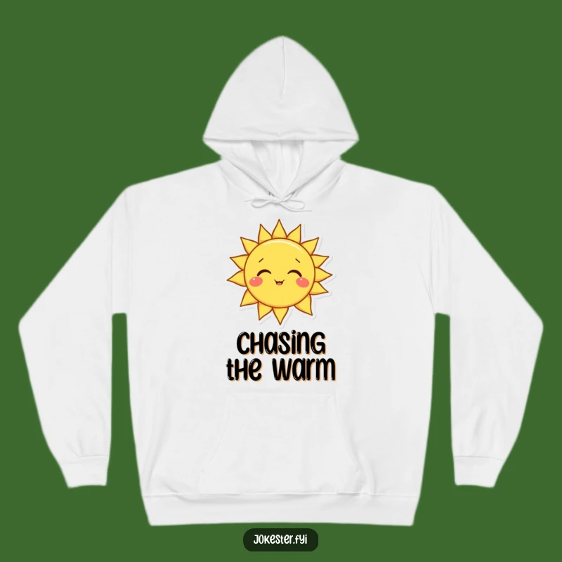 Funny Sun Hoodie: Cozy Smiles with this Playful Character
