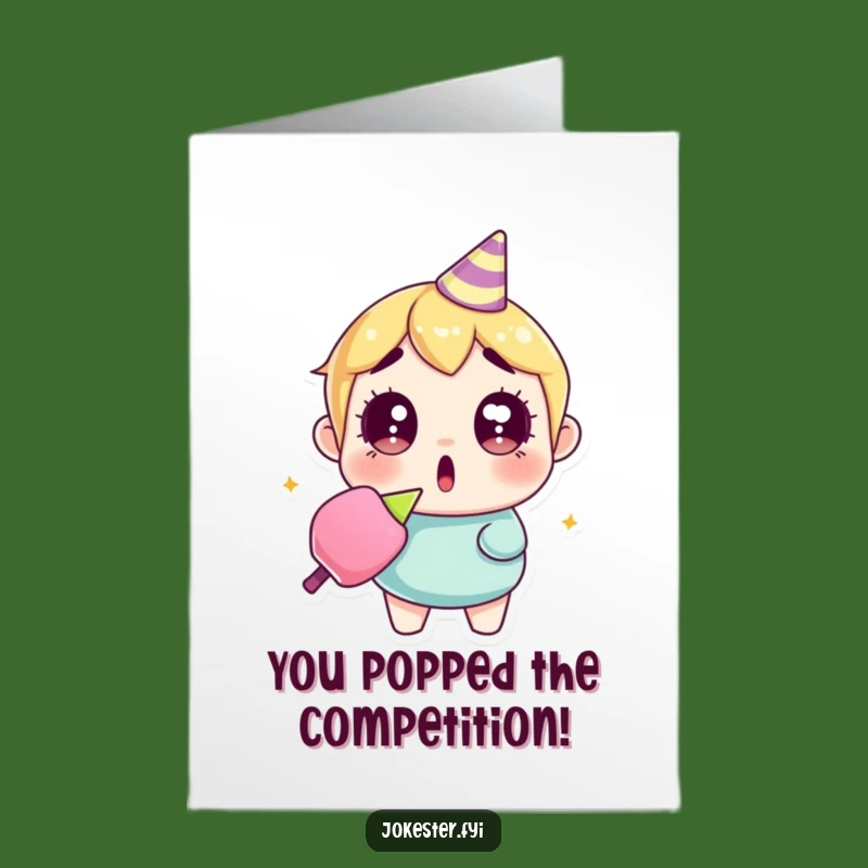 Free Printable Congrats Card: Surprise Pop for Your Amazing Achievement!