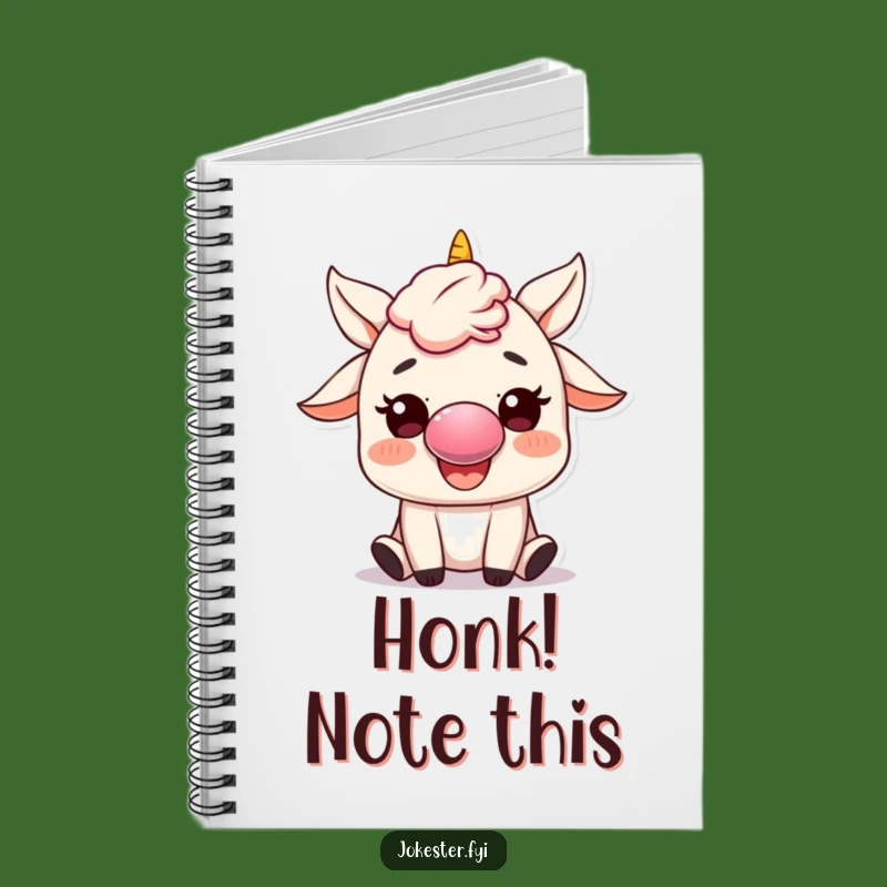 Funny Clown Horn Notebook: Jot Down Laughs with This Hilarious Journal