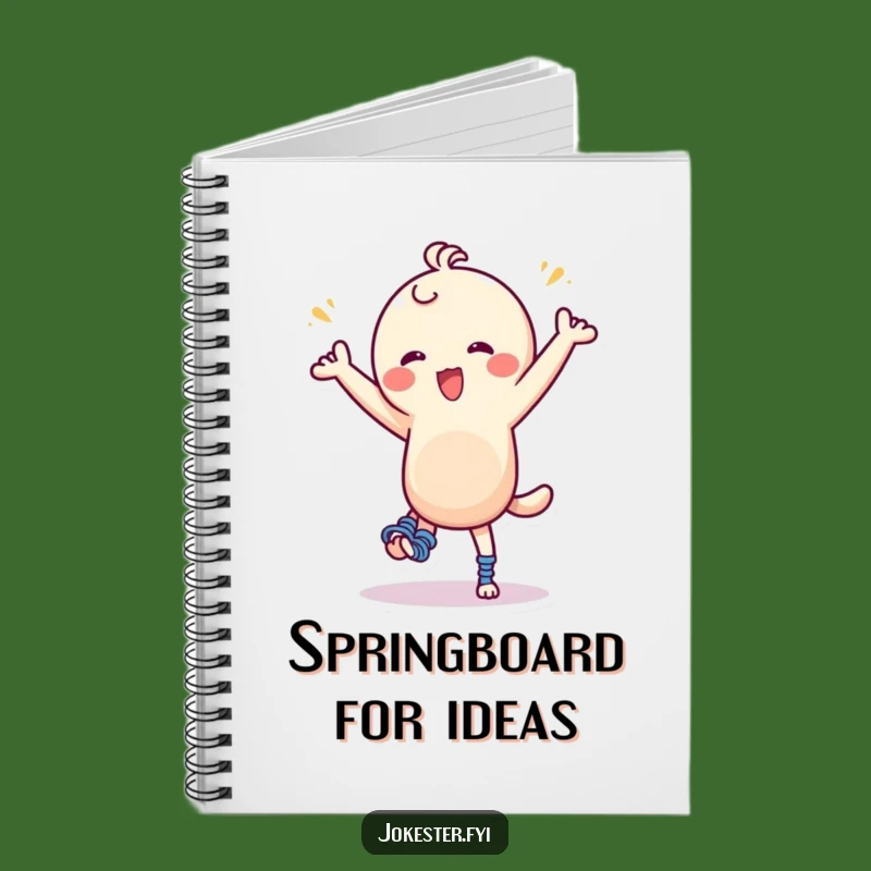 Funny Spring Dance Notebook: Jot Down Ideas with This Hilarious & Playful Journal