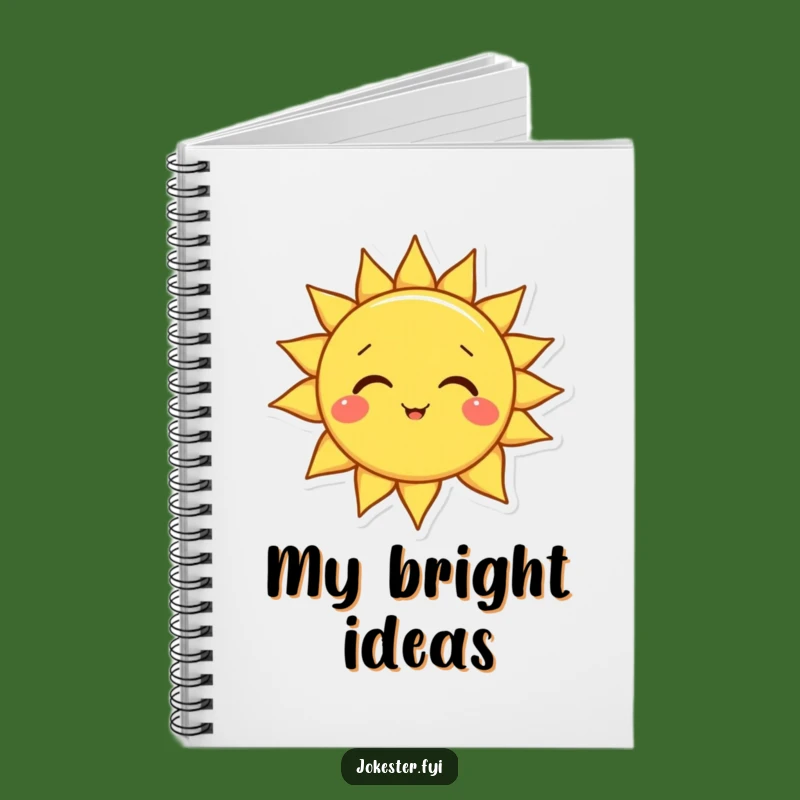 Funny Sun Notebook: Write Your Sunny Thoughts Here!