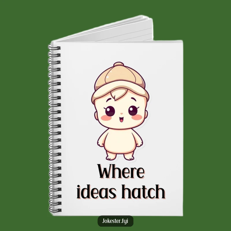 Funny Thinking Cap Notebook: Jot Down Clever Ideas, Perfect Gift