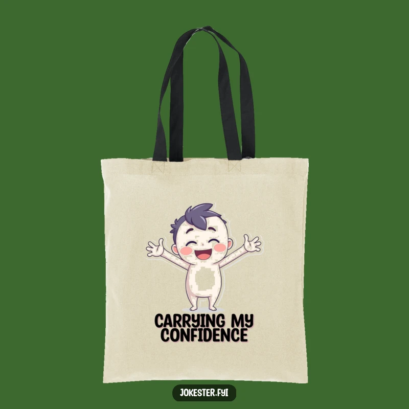 Funny Joyful Dancer Tote Bag: Carry Your Cheer Everywhere You Go