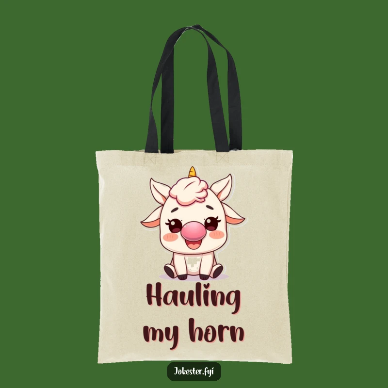 Funny Clown Horn Tote Bag: Carry Your Cheer with This Hilarious Accessory